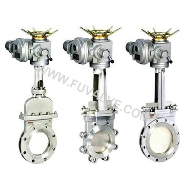 Electric Actuated Knife Gate Valve FUVALVE ENGINEER TEAM