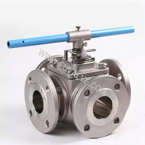 Cast Steel 4 Way Ball Valve FUVALVE ENGINEER TEAM