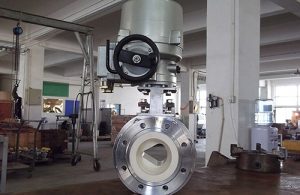 V port ceramic ball valve