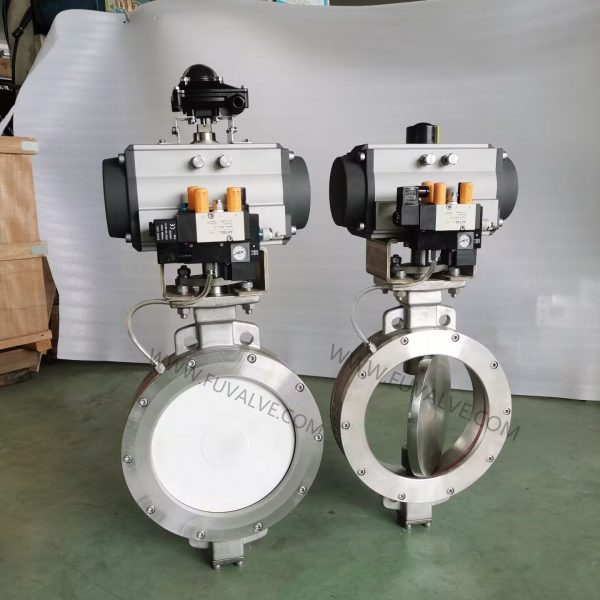 Válvula de mariposa con asiento inflable inflable 1